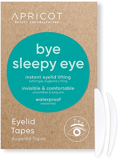 Apricot-beauty Bye Sleepy Eye Schlupflider Tapes