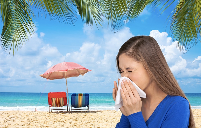 Urlaub Allergie